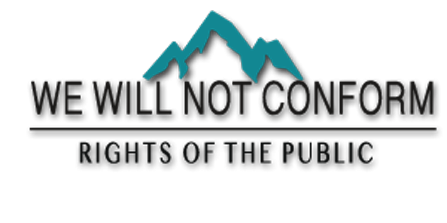We Will Not Conform